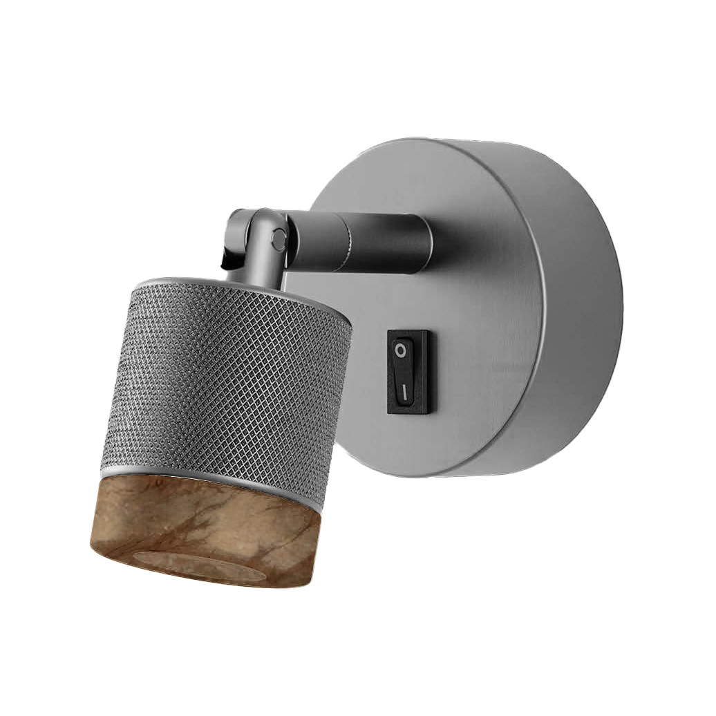 Бра Tea  Metallic grey &Brown marble Aromas